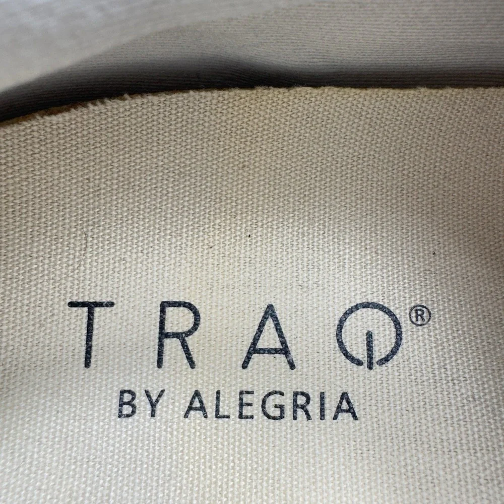 TRAQ by Alegria Q-Chip Women Size 8.5 Grey Camo Walking Shoe TRA-INT-5059 EUR 39